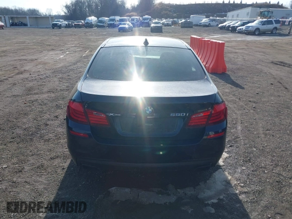 2013 BMW 5 Series 550i xDrive with VIN WBAFU9C52DDY70807, listed as a IAAI auction lot 41663855 with 92,009 mi miles and . Bid and sale history available at carsss.com. Image 16.