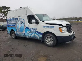 2021 Nissan NV SV with VIN 1N6AF0LY8MN800507, listed as a Copart auction lot 82896564 with 58,295 mi miles and Salvage Title. Bid and sale history available at carsss.com. Image 4.