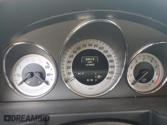 2015 Mercedes-Benz GLK 350 with VIN WDCGG5HBXFG409615, listed as a Copart auction lot 70898804 with 137,692 mi miles and Salvage Title. Bid and sale history available at DreamBid. Image 9.