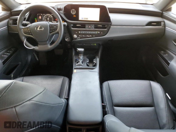 2023 Lexus ES 300h with VIN 58ADA1C18PU034705, listed as a Copart auction lot 56221745 with 43,267 mi miles and Salvage title. Bid and sale history available at DreamBid. Image 8.