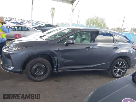 2022 Lexus RX 350 with VIN 2T2HZMAA1NC225639, listed as a IAAI auction lot 41953438 with 48,493 mi miles and . Bid and sale history available at DreamBid. Image 13.