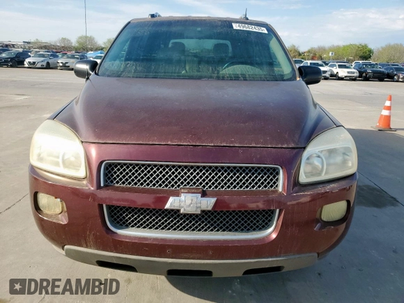2006 Chevrolet Uplander Cargo z VIN 1GBDV13186D223082, wystawiony jako Copart lot #49682435 z przebiegiem 123 049 mil mil oraz Szkoda całkowita • Salvage title. Historia ofert i sprzedaży dostępna na DreamBid. Obrazek 5.
