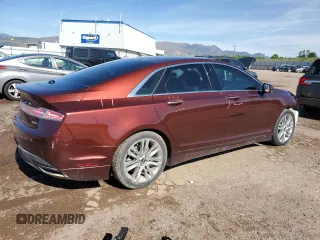 2015 Lincoln MKZ Hybrid with VIN 3LN6L2LUXFR619608, listed as a Copart auction lot 58407575 with 45,710 mi miles and Salvage title. Bid and sale history available at DreamBid. Image 3.