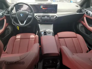2024 BMW i4 eDrive35 with VIN WBY43AW02RFT03098, listed as a Copart auction lot 57317884 with 203 mi miles and Salvage Title. Bid and sale history available at carsss.com. Image 8.