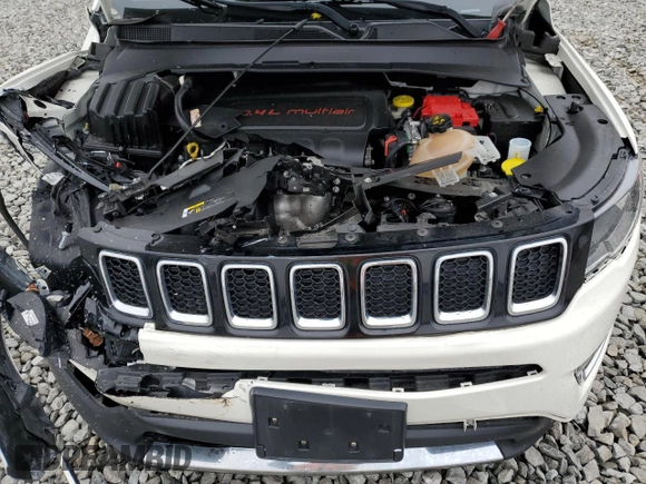 2021 Jeep Compass Limited with VIN 3C4NJDCB6MT602952, listed as a Copart auction lot 50053405 with Not Provided miles and Salvage Title. Bid and sale history available at DreamBid. Image 12.