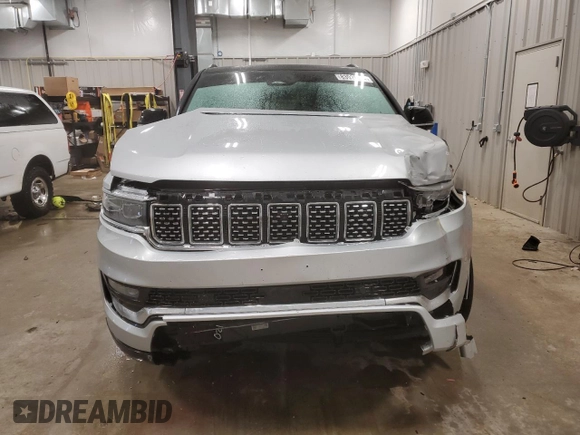 2023 Jeep Grand Wagoneer Series II with VIN 1C4SJSFP2PS556878, listed as a Copart auction lot 83029574 with 34,592 mi miles and Salvage title. Bid and sale history available at DreamBid. Image 5.