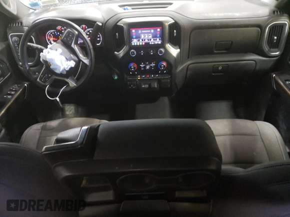 2020 Chevrolet Silverado 1500 LT with VIN 3GCUYDED3LG315193, listed as a Copart auction lot 48768205 with 50,176 mi miles and Salvage Title. Bid and sale history available at DreamBid. Image 8.