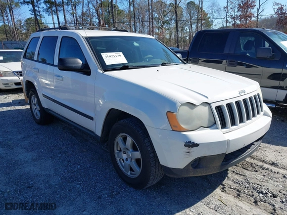 2009 Jeep Grand Cherokee Laredo with VIN 1J8GS48K89C508808, listed as a IAAI auction lot 41821130 with 266,712 mi miles. Bid and sale history available at carsss.com. Image 1.