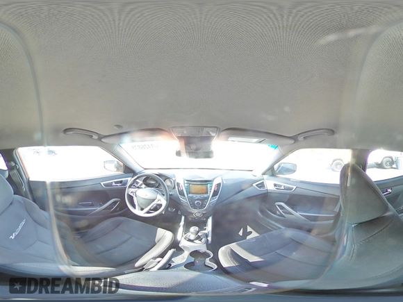 2013 Hyundai Veloster w/Gray Int z VIN KMHTC6AD1DU103219, wystawiony jako Copart lot #60426875 z przebiegiem 135 869 mil mil oraz Szkoda całkowita • Salvage title. Historia ofert i sprzedaży dostępna na DreamBid. Obrazek 15.