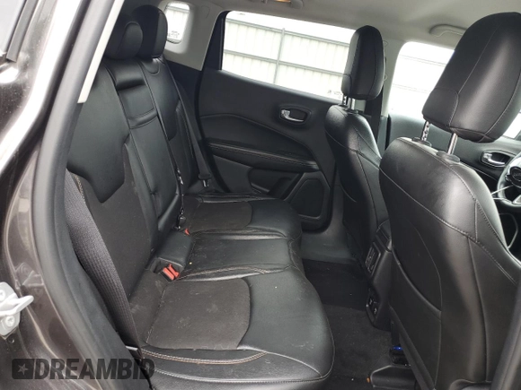 2018 Jeep Compass Latitude with VIN 3C4NJCBB0JT376754, listed as a Copart auction lot 58494345 with 93,092 mi miles and Salvage title. Bid and sale history available at DreamBid. Image 10.