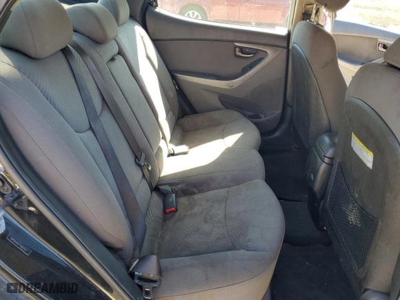 2015 Hyundai Elantra SE with VIN 5NPDH4AE1FH602557, listed as a Copart auction lot 49055865 with 108,246 mi miles and Salvage Title. Bid and sale history available at carsss.com. Image 10.