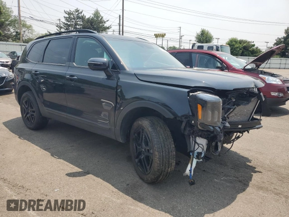 2024 Kia Telluride SX X-Line с VIN 5XYP5DGC7RG550990, выставлен на аукционе Copart как лот 59615025 с пробегом 11 868 миль миль и Списание • Salvage title. История ставок и продаж доступна на DreamBid. Изображение 4.