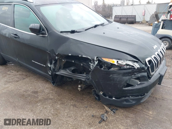 2018 Jeep Cherokee Latitude Plus with VIN 1C4PJMLX2JD522232, listed as a IAAI auction lot 41466414 with 119,383 mi miles and . Bid and sale history available at DreamBid. Image 6.