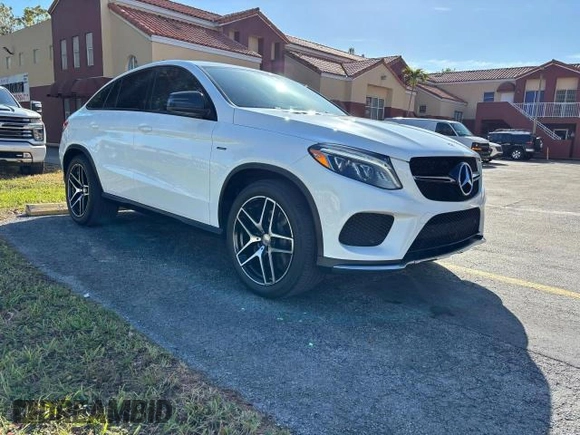 2016 Mercedes-Benz GLE 450 AMG with VIN 4JGED6EB3GA018208, listed as a Copart auction lot 65266435 with 107,321 mi miles and Clean title. Bid and sale history available at DreamBid. Image 1.