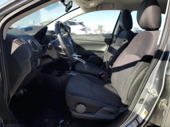 2019 Mitsubishi Mirage SE with VIN ML32A4HJ5KH005759, listed as a Copart auction lot 42138985 with 104,233 mi miles and Salvage Title. Bid and sale history available at carsss.com. Image 7.