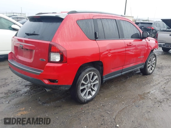 2016 Jeep Compass Sport z VIN 1C4NJCBA1GD703278, wystawiony jako IAAI lot #41568540 z przebiegiem 142 514 mil mil oraz . Historia ofert i sprzedaży dostępna na DreamBid. Obrazek 4.