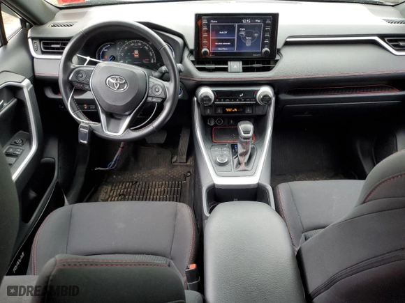 2022 Toyota RAV4 Prime SE with VIN JTMAB3FV4ND086688, listed as a Copart auction lot 78949534 with 45,362 mi miles and Salvage Title. Bid and sale history available at carsss.com. Image 8.