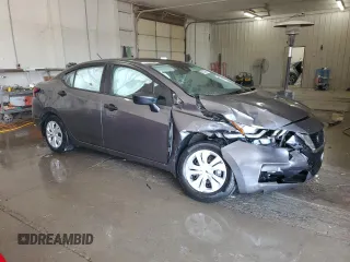 2020 Nissan Versa S with VIN 3N1CN8DVXLL903110, listed as a Copart auction lot 50748335 with 36,981 mi miles and Salvage Title. Bid and sale history available at carsss.com. Image 4.