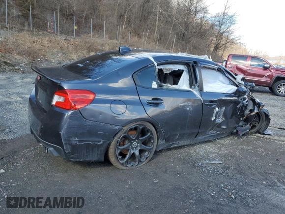 2017 Subaru WRX Premium with VIN JF1VA1E61H9819991, listed as a Copart auction lot 48140545 with Not Provided miles and Salvage Title. Bid and sale history available at carsss.com. Image 3.