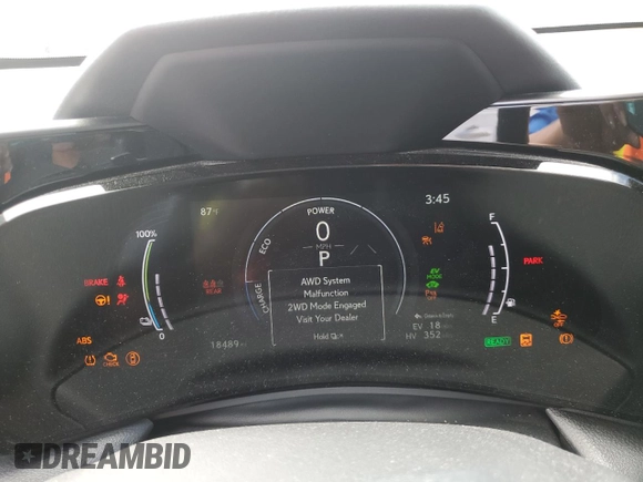 2022 Lexus NX with VIN JTJHKCFZ9N2004738, listed as a Copart auction lot 64939214 with 18,489 mi miles and Salvage Title. Bid and sale history available at carsss.com. Image 9.