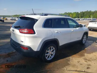 2017 Jeep Cherokee Latitude with VIN 1C4PJLCB9HW573417, listed as a Copart auction lot 52041095 with 139,964 mi miles and Salvage Title. Bid and sale history available at carsss.com. Image 3.