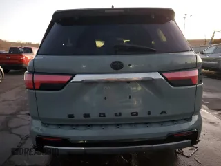 2023 Toyota Sequoia SR5 with VIN 7SVAAABA3PX003446, listed as a Copart auction lot 44369805 with 46,086 mi miles and Salvage Title. Bid and sale history available at carsss.com. Image 6.