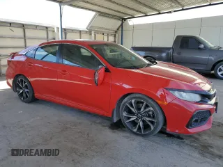 2017 Honda Civic Sedan Si with VIN 2HGFC1E57HH700201, listed as a Copart auction lot 46537475 with 143,181 mi miles and Salvage Title. Bid and sale history available at carsss.com. Image 4.