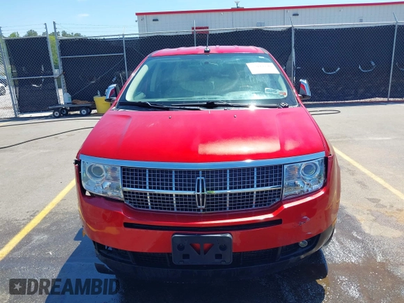 2010 Lincoln MKX with VIN 2LMDJ6JC6ABJ13039, listed as a IAAI auction lot 42044746 with 166,034 mi miles. Bid and sale history available at carsss.com. Image 12.