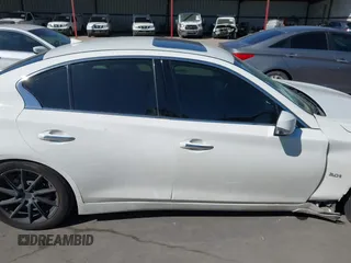 2018 Infiniti Q50 3.0t LUXE with VIN JN1EV7AP7JM353893, listed as a IAAI auction lot 41974467 with 160,214 mi miles. Bid and sale history available at carsss.com. Image 14.