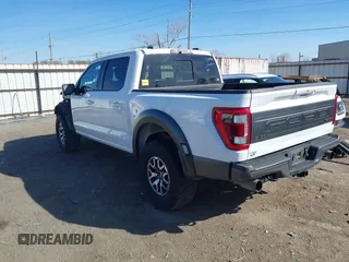 2021 Ford F-150 Raptor with VIN 1FTFW1RG6MFC29395, listed as a IAAI auction lot 41856716 with 73,487 mi miles and . Bid and sale history available at carsss.com. Image 3.