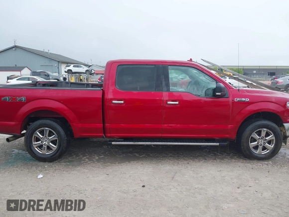 2018 Ford F-150 XL with VIN 1FTFW1E56JFE42735, listed as a IAAI auction lot 42382728 with 97,339 mi miles and . Bid and sale history available at DreamBid. Image 13.