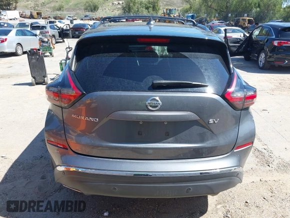2020 Nissan Murano SV z VIN 5N1AZ2BJ1LN132389, wystawiony jako IAAI lot #41827452 z przebiegiem 39 048 mil mil oraz . Historia ofert i sprzedaży dostępna na DreamBid. Obrazek 16.