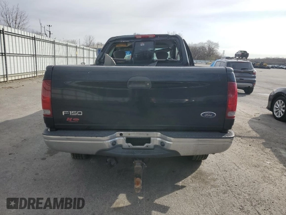 2003 Ford F-150 XL with VIN 1FTRX18W73NA55442, listed as a Copart auction lot 49927395 with 0 mi miles and Salvage Title. Bid and sale history available at carsss.com. Image 6.