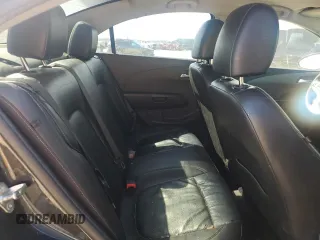 2014 Chevrolet Sonic LTZ with VIN 1G1JE5SB9E4103444, listed as a Copart auction lot 46949955 with 120,986 mi miles and Clean Title. Bid and sale history available at carsss.com. Image 10.