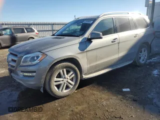 2015 Mercedes-Benz GL-Class GL 450 with VIN 4JGDF6EE3FA586487, listed as a Copart auction lot 42849895 with 138,884 mi miles and Salvage Title. Bid and sale history available at carsss.com. Image 1.