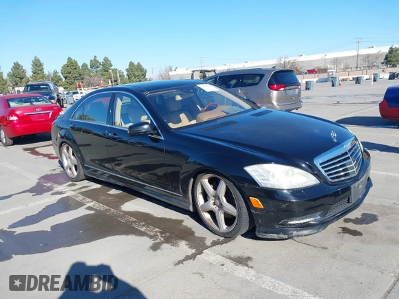 2013 Mercedes-Benz S 550 with VIN WDDNG7DB9DA518474, listed as a IAAI auction lot 41356701 with 97,053 mi miles and . Bid and sale history available at DreamBid. Image 1.