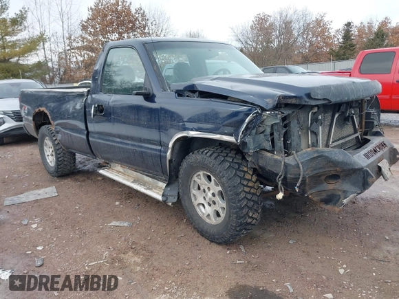 2006 Chevrolet Silverado 1500 Work Truck with VIN 3GCEK14X66G168520, listed as a IAAI auction lot 41644996 with 1 mi miles. Bid and sale history available at carsss.com. Image 1.