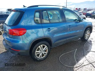 2017 Volkswagen Tiguan S with VIN WVGBV7AX4HK029852, listed as a IAAI auction lot 41654651 with 37,759 mi miles and . Bid and sale history available at DreamBid. Image 4.