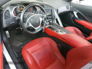2016 Chevrolet Corvette 2LT with VIN 1G1YD2D7XG5104818, listed as a Copart auction lot 51852795 with 67,286 mi miles and Salvage Title. Bid and sale history available at carsss.com. Image 8.