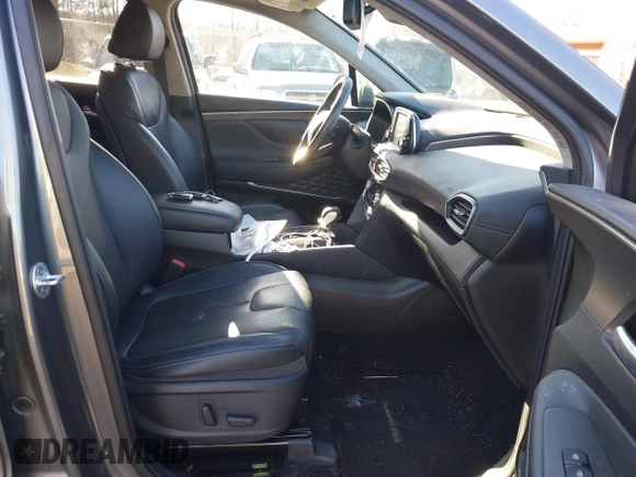 2019 Hyundai Santa Fe Limited with VIN 5NMS5CAD3KH033218, listed as a IAAI auction lot 41509237 with 95,152 mi miles. Bid and sale history available at carsss.com. Image 5.
