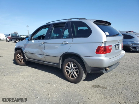 2006 BMW X5 3.0i with VIN 5UXFA13516LY42159, listed as a Copart auction lot 51102595 with 136,851 mi miles and Salvage Title. Bid and sale history available at carsss.com. Image 2.