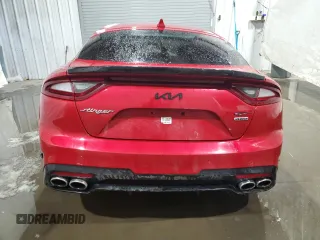 2018 Kia Stinger GT2 with VIN KNAE55LC6J6028469, listed as a Copart auction lot 42909065 with 97,136 mi miles and Salvage Title. Bid and sale history available at DreamBid. Image 6.