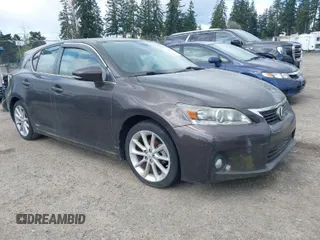 2012 Lexus CT 200h z VIN JTHKD5BH9C2080435, wystawiony jako IAAI lot #41939808 z przebiegiem 178 391 mil mil oraz . Historia ofert i sprzedaży dostępna na DreamBid. Obrazek 1.