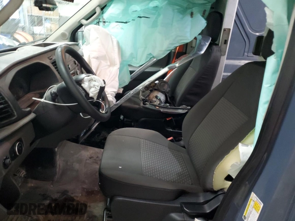 2020 Ford Transit Cargo with VIN 1FTBR3X85LKA55631, listed as a Copart auction lot 86909664 with 55,048 mi miles and Salvage Title. Bid and sale history available at carsss.com. Image 7.