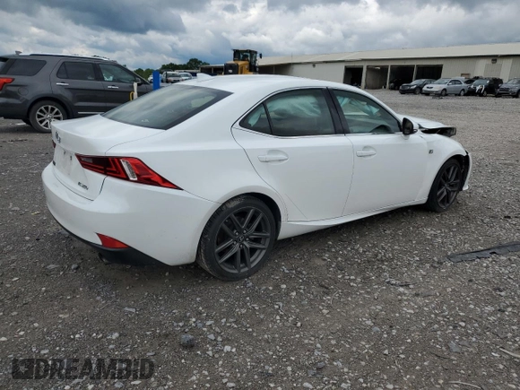 2015 Lexus IS 250 with VIN JTHBF1D23F5081109, listed as a Copart auction lot 55592485 with 164,107 mi miles and Salvage title. Bid and sale history available at DreamBid. Image 3.