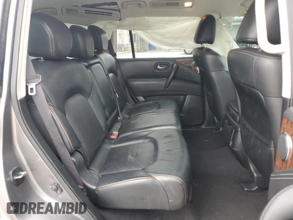 2018 Nissan Armada SL with VIN JN8AY2ND1JX002521, listed as a Copart auction lot 69490424 with 117,109 mi miles and Non Repairable. Bid and sale history available at carsss.com. Image 11.