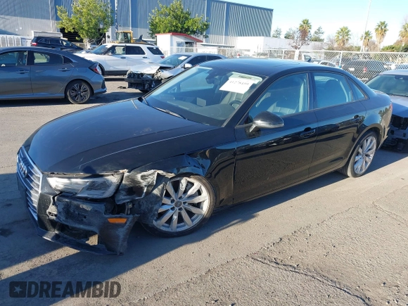 2017 Audi A4 Premium with VIN WAUGNAF43HN003244, listed as a IAAI auction lot 41278459 with 47,036 mi miles. Bid and sale history available at carsss.com. Image 17.