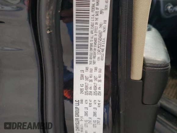 2015 Jeep Cherokee Latitude с VIN 1C4PJMCS1FW546067, выставлен на аукционе Copart как лот 63024585 с пробегом 188 112 миль миль и На запчасти • Non repairable. История ставок и продаж доступна на DreamBid. Изображение 13.