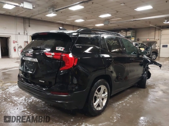2018 GMC Terrain SLE with VIN 3GKALTEV2JL407702, listed as a IAAI auction lot 41803542 with 1 mi miles. Bid and sale history available at carsss.com. Image 4.