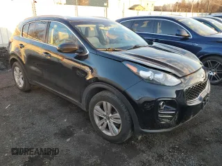 2018 Kia Sportage LX with VIN KNDPMCACXJ7446114, listed as a Copart auction lot 37712144 with 65,273 mi miles and Non Repairable. Bid and sale history available at DreamBid. Image 4.